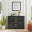 Buffet avec porte-verres et porte-bouteilles-367009568