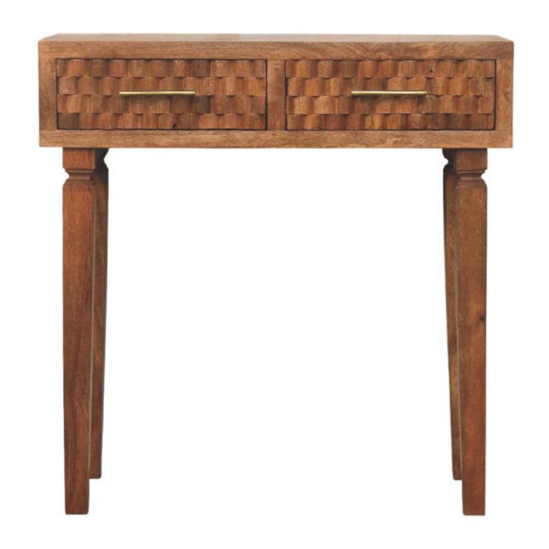80cm Solid Wood Console Table