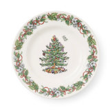 Christmas Wreath 6.5" B&B Plates, Set of 4