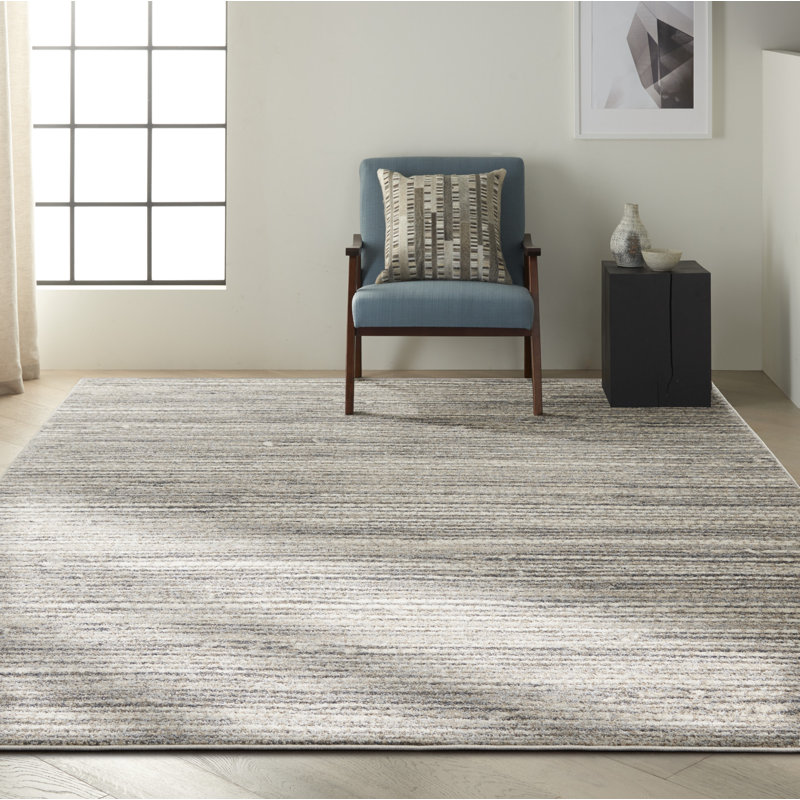 Tapis d'intérieur gris Calvin Klein, Rectangle 5 pi x 7 pi