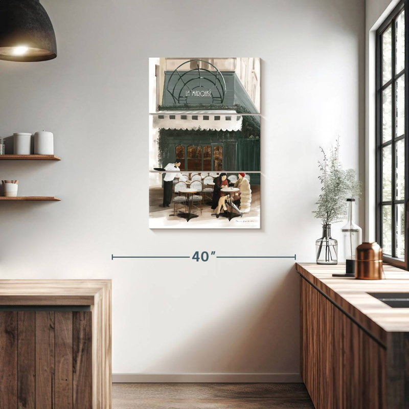 Lilie Paris Bistro, 38" H x 24" W