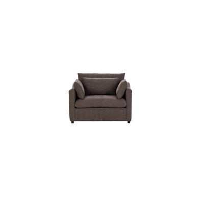  Fauteuil rembourré 16500, espresso Lilou