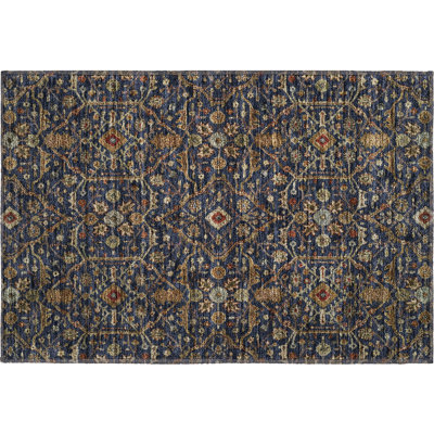 Premium Machine Washable Ducote AMF1130 Global Rug