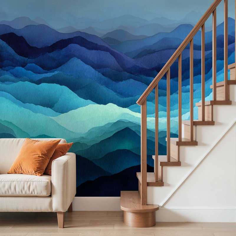 Adhésif mural amovible auto-adhésif et amovible, 68.88" L x 96" W