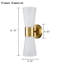 Applique murale moderne pour meuble-lavabo Modern