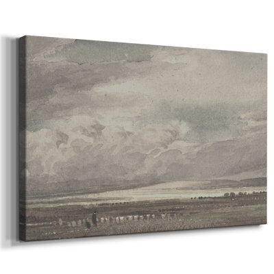 Paysages rétro-CLxxiv -Galerie enveloppée Cavas
