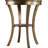 Sanctuary Mirrored Glass Tray Top End Table