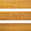 Ensemble de salle à manger d'extérieur 3 pièces en bois d'acacia