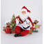 Rolling out Christmas Santa