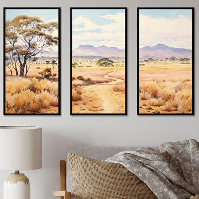 Australian Outback Landscape III - Australia Wall Art
