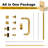 56"-60" W x 76" H Frameless Single Sliding Shower Door, 1/4" Tempered Glass, Adjustable Fit-123139802