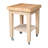 Cuthbert Kitchen Cart with Butcher Block Top-642092884