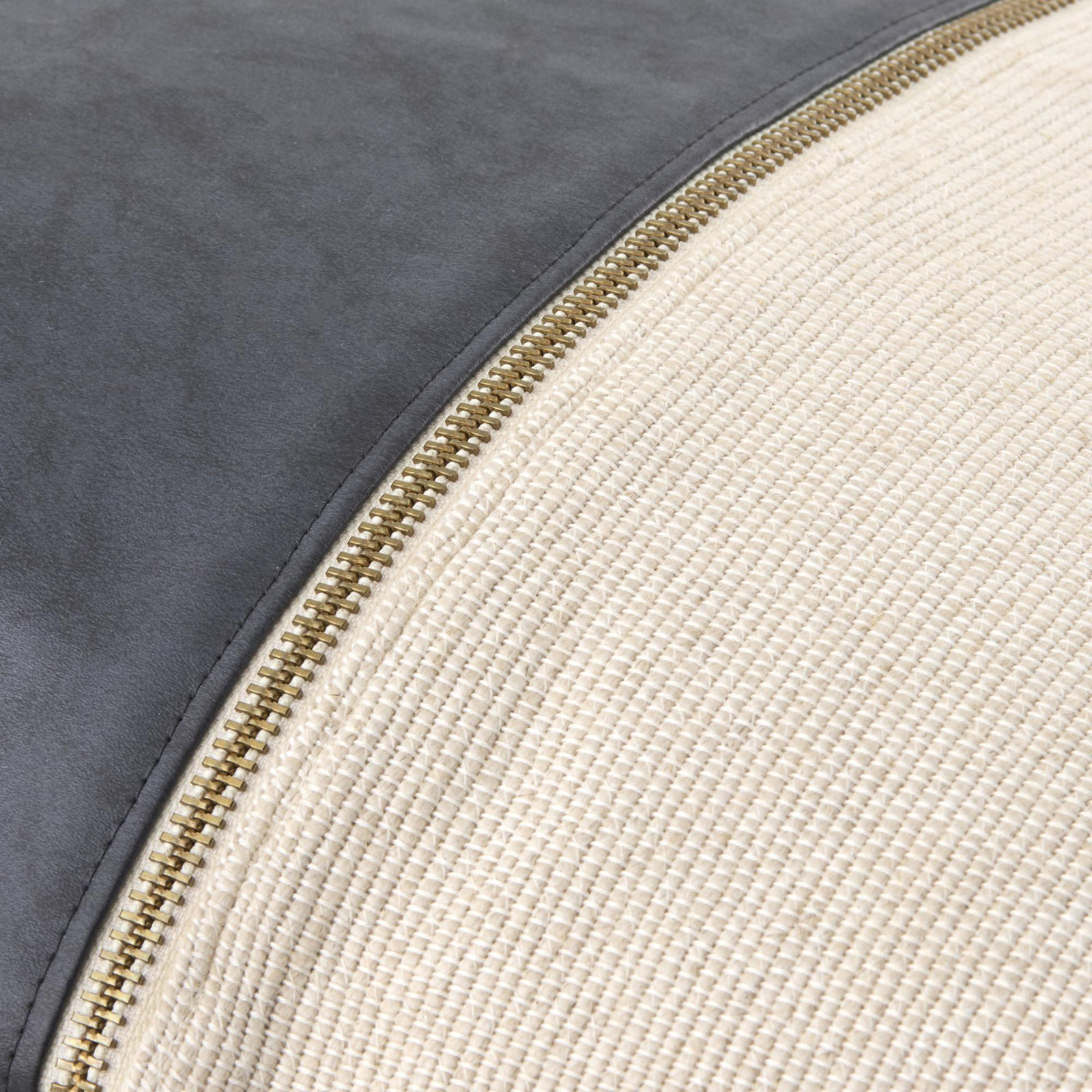 Galey Alix x Livabliss San Marco Pillow Cover, Down, 22"H x 22"W, Gray