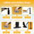 7X7ft Square Inflatable Floating Dock