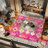 Blairsville Tribal Love Geometric Pink/Multi Rug-468843180