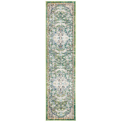 Wisner cm Oriental Cotton Area Rug