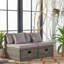 Chaise de patio avec coussins et repose-pieds Jannik Pramla-1869505037-1869505038