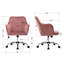Chaise de travail ergonomique en velours Sekani-1704495226-1704495224