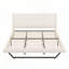 Structure de lit en cuir Pu-137046421-137046423