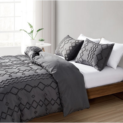 Polyester Geometric Shapes Duvet Cover