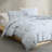 Calvin Klein Wildflower Cotton Reversible Blue Duvet Cover Set-126657953-126657957
