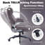 Fauteuil de direction ergonomique Big and Tall avec soutien lombaire réglable et accoudoirs, 400 lb-869366231
