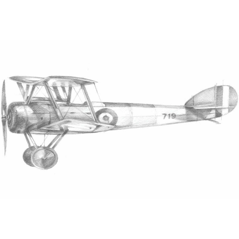 Technical Flight V by Ethan Harper - Wrapped Canvas Print, 51cm H x 76cm W