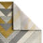 Pembroke area rug Machine Woven Rectangle Beige/Yellow-24398680