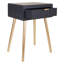 Ajang 47cm W Manufactured Wood Bedside Table