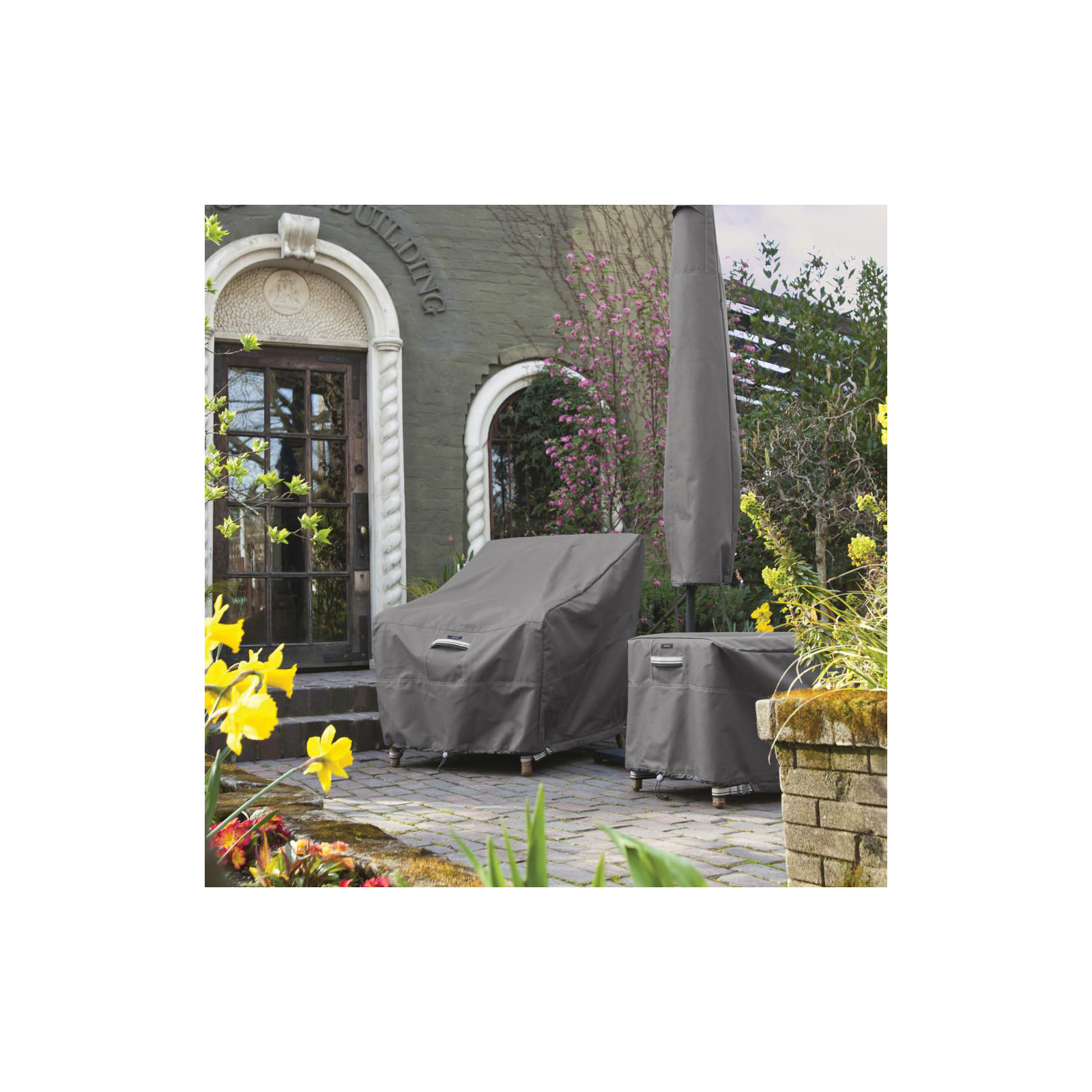 Jaylon 100'' Outdoor Patio Sectional Cover