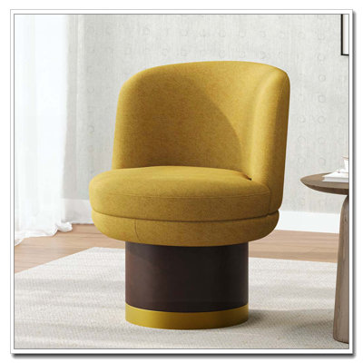 Fauteuil d'appoint pivotant à 360 °