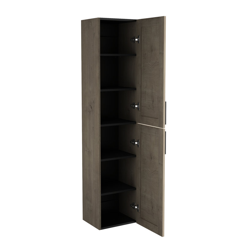 Devillage Solid Wood Linen Cabinet, Eve