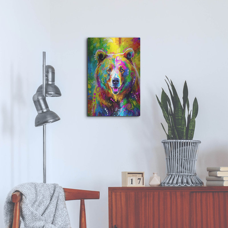 «The Majestic Grizzly» par Dean Russo, H 24 po x l 16 po