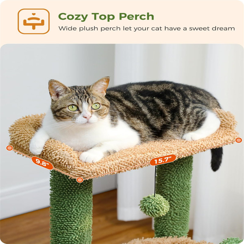 Gracelyn 210.82cm H Cat Tree