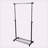 Raidyn 33'' Metal Rolling Clothing Rack