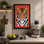 Tiger Bold Geometric - Wrapped Canvas-1181077-1181098