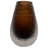 Afifa Handmade Textured Brown Glass Table Vase
