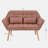 Bonard Upholstered 50'' Loveseat-1059949411