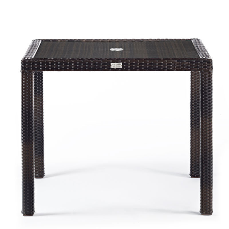 Kailey 4 - Person Wicker Patio Dining Set with Square Table
