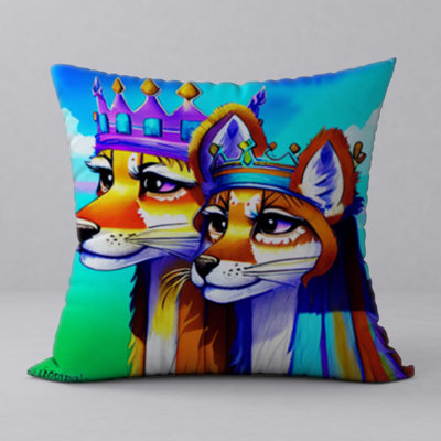 Reversible Throw Pillow