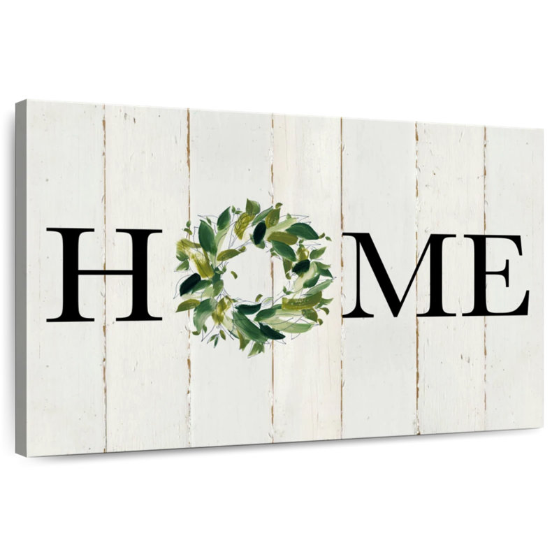 Plaque murale Khylige Home I, H 8 po x l 12 po