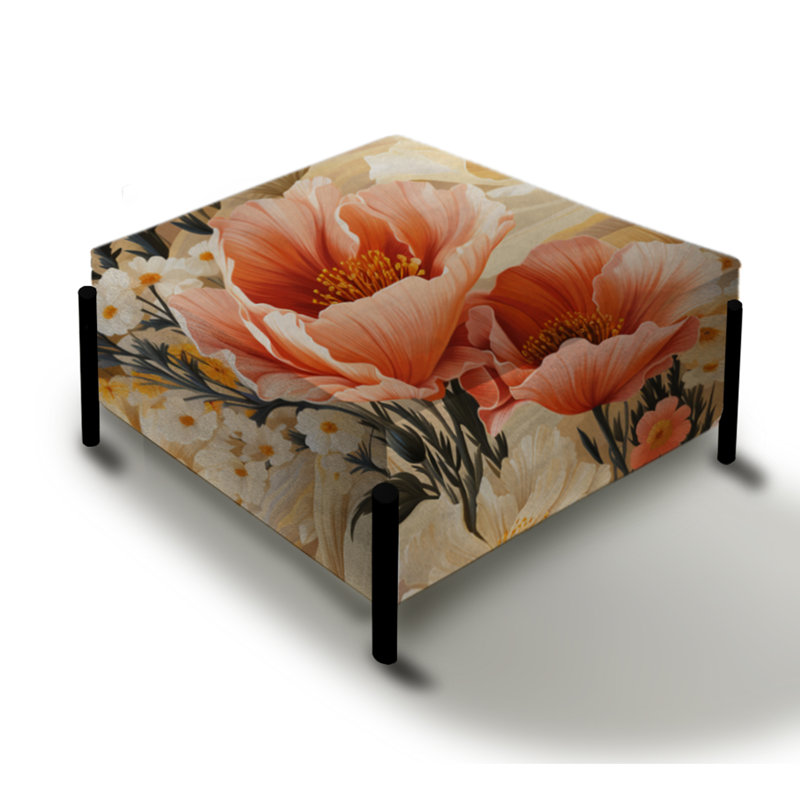 Repose-pieds Sandy Beige