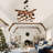 8 - Light Pendant Vintage Industrial Chandelier Adjustable Height Pendant Lamp with E27 Sockets Bulbs NOT included