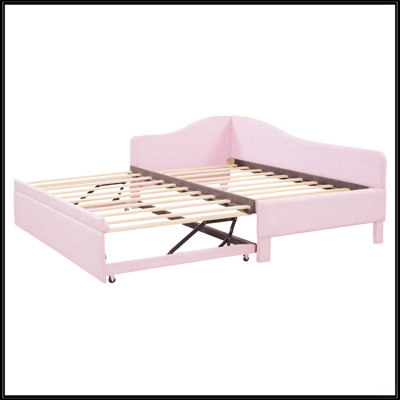 Twin Size Upholstered LShaped Upholstered Daybed