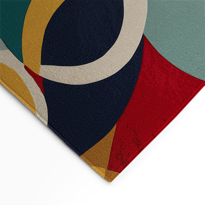 Tapis intérieur et extérieur Spunky Shimmy, Rectangulaire 8 pi x 10 pi