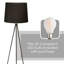 Lampe trépied 58 po Dunneback-41082423