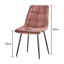Adileigh 50cm H Velvet Upholstered Metal Side Chair-52577704