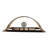 Jalee Steel Flush Mounted Sconce