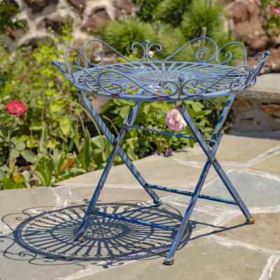 Stephania Outdoor Metal Folding Table