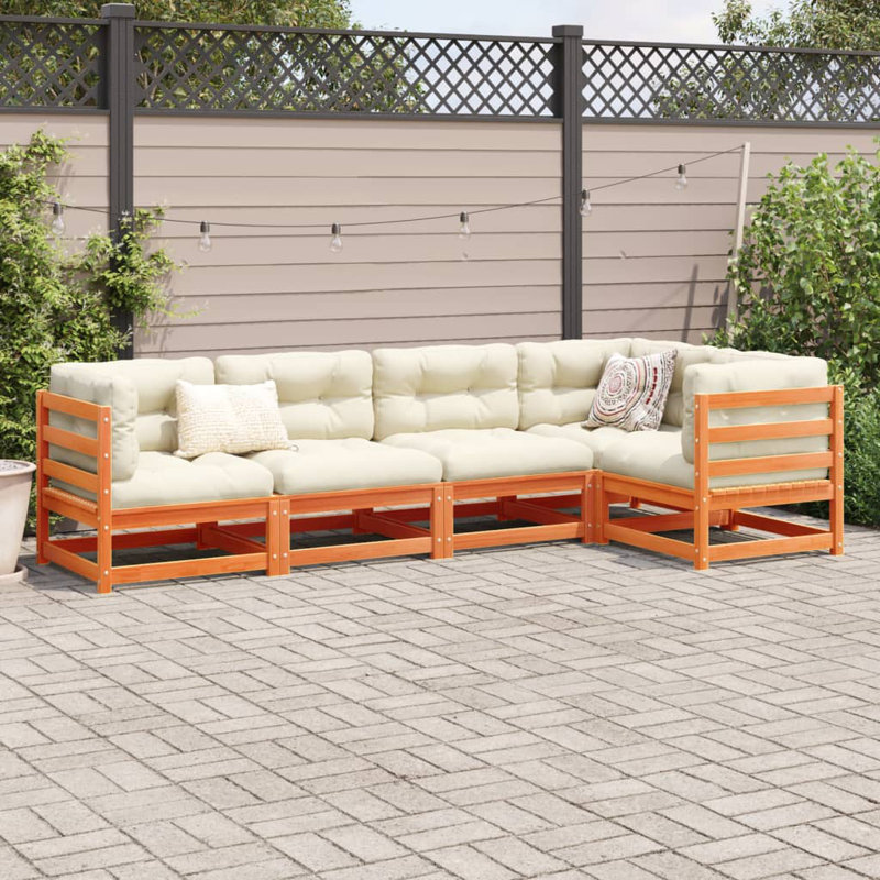 Garden Sofa, Natural Pine.